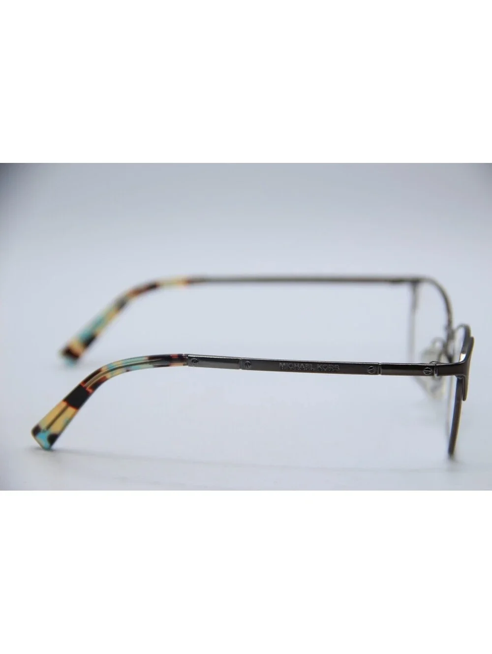 Michael Kors Mk3001 Verbier 1025 Gunmetal Gray Havana Authentic Eyeglasses - Picture 4 of 4